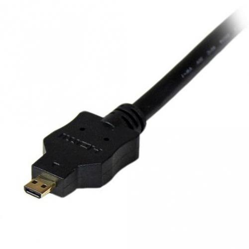 StarTech.com 6ft (2m) Micro HDMI To DVI Cable, Micro HDMI To DVI Adapter Cable, Micro HDMI Type D To DVI D Monitor/Display Converter Cord Alternate-Image1/500