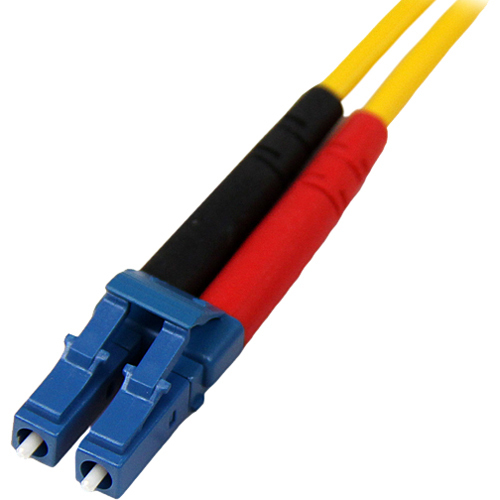 StarTech.com 4m Fiber Optic Cable   Single Mode Duplex 9/125   LSZH   LC/LC   OS1   LC To LC Fiber Patch Cable Alternate-Image1/500