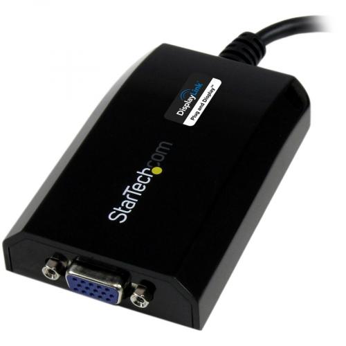 StarTech.com USB 3.0 To VGA External Video Card Multi Monitor Adapter For Mac&reg; And PC   1920x1200 / 1080p Alternate-Image1/500