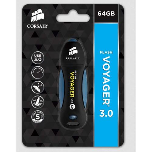 Corsair 64GB Flash Voyager USB 3.0 Flash Drive Alternate-Image1/500