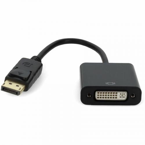 DisplayPort 1.2 Male To DVI D Dual Link (24+1 Pin) Female Black Adapter Which Requires DP++ For Resolution Up To 2560x1600 (WQXGA) Alternate-Image1/500
