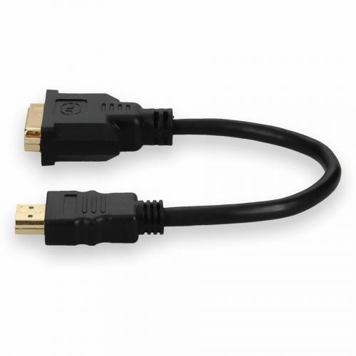 HDMI 1.3 Male To DVI D Dual Link (24+1 Pin) Female Black Adapter For Resolution Up To 2560x1600 (WQXGA) Alternate-Image1/500