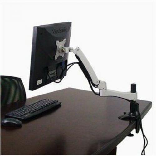 Amer Mounts Long Articulating Monitor Arm With Clamp Base For 15" 26" LCD/LED Flat Screens Alternate-Image1/500