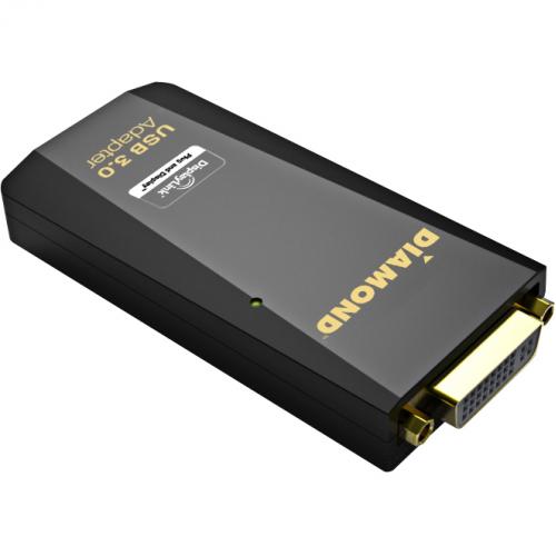Diamond Multimedia USB 3.0 To VGA/DVI / HDMI Video Graphics Adapter Up To 2048?1152 / 1920?1080 (BVU3500) Alternate-Image1/500