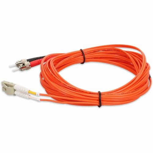 AddOn 3m LC (Male) To ST (Male) Orange OM1 Duplex Fiber OFNR (Riser Rated) Patch Cable Alternate-Image1/500