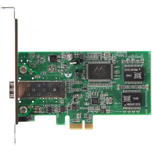 StarTech.com PCI Express Gigabit Ethernet Fiber Network Card W/ Open SFP   PCIe SFP Network Card Adapter NIC Alternate-Image1/500