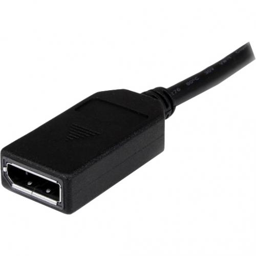 StarTech.com 8" DMS 59 To Dual DisplayPort Adapter Cable, 4K X 2K, DMS 59 Pin (M) To 2x DP 1.2 (F) Splitter Y Cable, LFH To 2x DP Monitors Alternate-Image1/500
