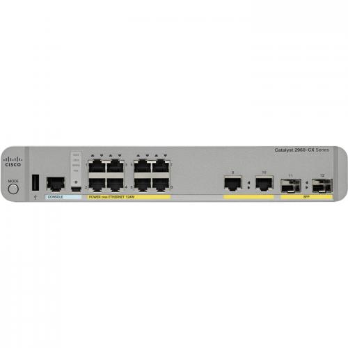 Cisco 2960CX 8PC L Ethernet Switch Alternate-Image1/500