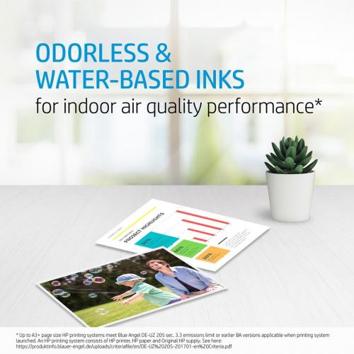 HP 63XL Tri Color High Yield Ink | Works With HP DeskJet 1112, 2130, 3630 Series; HP ENVY 4510, 4520 Series; HP OfficeJet 3830, 4650, 5200 Series | Eligible For Instant Ink | F6U63AN Alternate-Image1/500