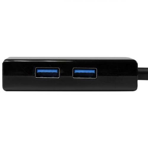 StarTech.com USB 3.0 To Gigabit Network Adapter With Built In 2 Port USB Hub   Native Driver Support (Windows, Mac And Chrome OS) Alternate-Image1/500