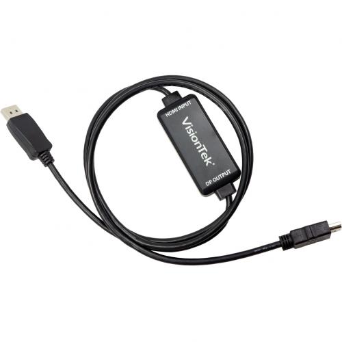 VisionTek HDMI To DisplayPort 1.5M Active Cable (M/M) Alternate-Image1/500