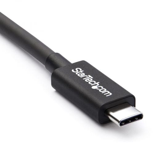 StarTech.com 2m (6.6ft) Thunderbolt 3 Cable, 20Gbps, 100W PD, 4K Video, Thunderbolt Certified, Compatible W/ TB4/USB 3.2/DisplayPort Alternate-Image1/500