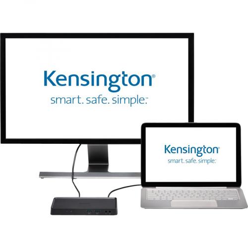 Kensington SD3600 5Gbps USB 3.0 Dual 2K Docking Station   HDMI/DVI I/VGA   Windows Alternate-Image1/500