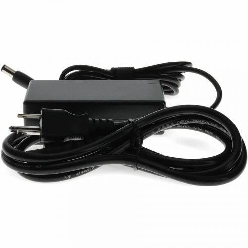 Dell 332 1831 Compatible 65W 19.5V At 3.34A Black 7.4 Mm X 5.0 Mm Laptop Power Adapter And Cable Alternate Image1/500