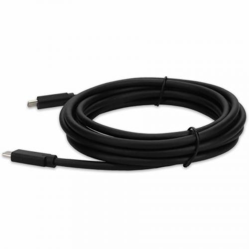 AddOn 1m USB 3.1 (C) Male To Male Black Cable Alternate-Image1/500