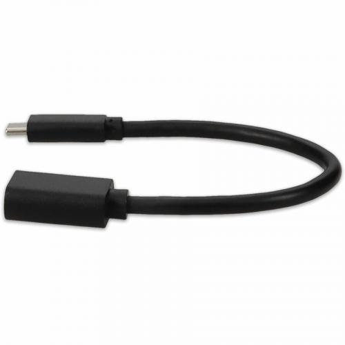 AddOn USB 3.1 (C) Male To USB 3.0 (A) Male Black Adapter Alternate-Image1/500