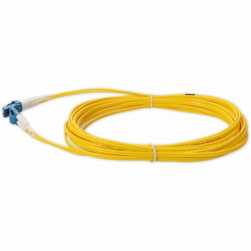 AddOn 0.5m LC (Male) To LC (Male) Yellow OS2 Duplex Fiber OFNR (Riser Rated) Patch Cable Alternate-Image1/500