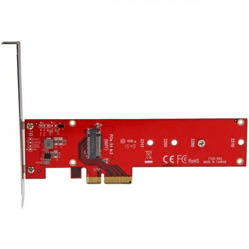 StarTech.com X4 PCI Express To M.2 PCIe SSD Adapter   M.2 NGFF SSD (NVMe Or AHCI) Adapter Card Alternate-Image1/500