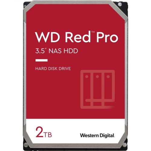 Western Digital Red Pro WD2002FFSX 2 TB Hard Drive   3.5" Internal   SATA (SATA/600)   Conventional Magnetic Recording (CMR) Method Alternate-Image1/500