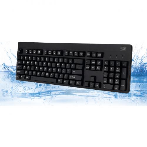 Adesso EasyTouch 630UB   Antimicrobial Waterproof Keyboard Alternate-Image1/500