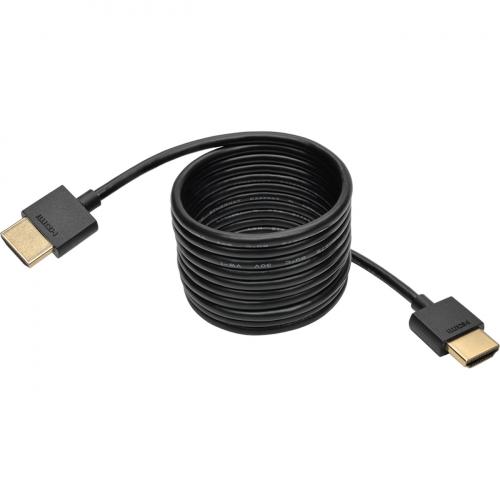Eaton Tripp Lite Series Slim High Speed HDMI Cable With Ethernet And Digital Video With Audio, UHD 4K 60Hz (M/M), 6 Ft. (1.83 M) Alternate-Image1/500