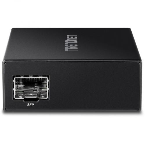 TRENDnet 1000BASE T To SFP Fiber Media Converter; Gigabit Ethernet To SFP Media Converter; 4Gbps Switching Capactiy; TFC GSFP Alternate-Image1/500