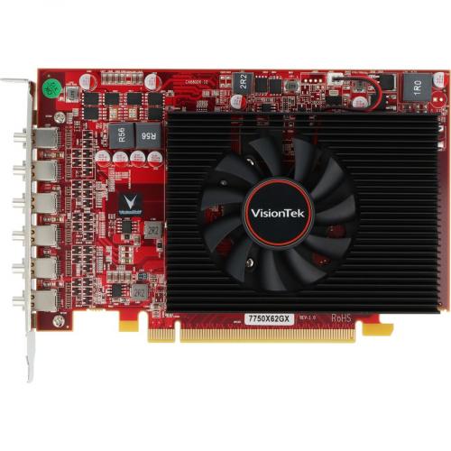 VisionTek AMD Radeon HD 7750 Graphic Card   2 GB GDDR5 Alternate-Image1/500