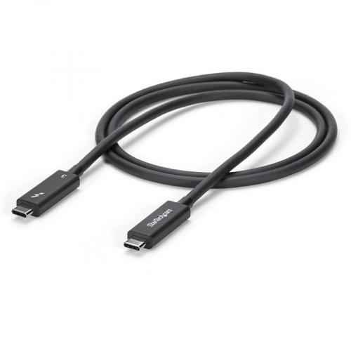 StarTech.com 3 Ft 1m Thunderbolt 3 Cable W/ 100W PD   40Gbps   Dual 4K Or Full 5K   Certified Thunderbolt 3 USB C Cable Alternate-Image1/500