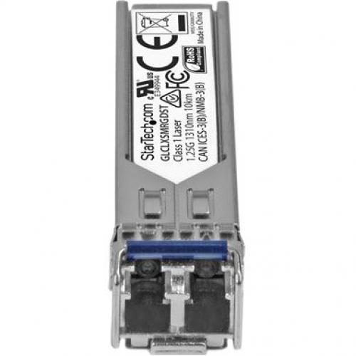 StarTech.com Cisco GLC LX SM RGD Compatible SFP Module   1000BASE LX   1GE Gigabit Ethernet 1GbE Single Mode Fiber SMF Optic Transceiver Alternate-Image1/500