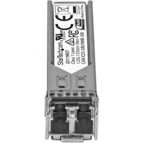 StarTech.com HPE JD119B Compatible SFP Module   1000BASE LX   1GE Gigabit Ethernet SFP 1GbE Single Mode (SMF) Fiber Optic Transceiver 10km Alternate-Image1/500