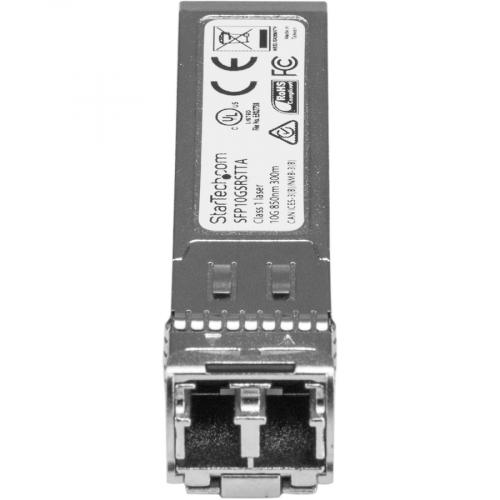 StarTech.com Cisco SFP 10G SR S Comp. SFP+ Module   10GBASE SR   10GE Gigabit Ethernet SFP+ 10GbE Multimode Fiber MMF Optic Transceiver Alternate-Image1/500