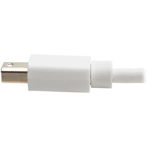 Eaton Tripp Lite Series Keyspan Mini DisplayPort To DisplayPort Cable Adapter (M/F)   4K 60 Hz, DP 1.2, HDCP 2.2, 6 In. (15.2 Cm) Alternate-Image1/500