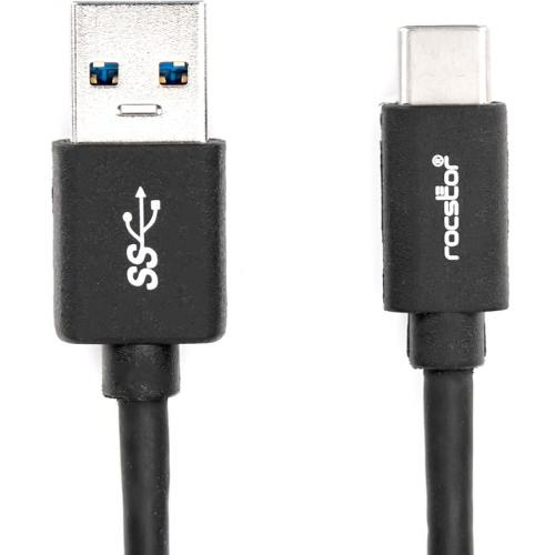 Rocstor Premium USB C To USB A Cable (3ft)   M/M   USB 3.0 Alternate-Image1/500