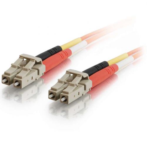 C2G 3m LC LC 50/125 Duplex Multimode OM2 Fiber Cable   Orange   10ft Alternate-Image1/500