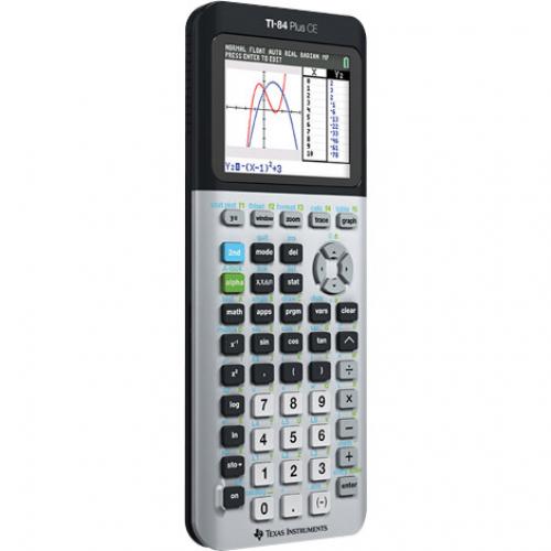 Texas Instruments TI 84 Plus CE Graphing Calculator Alternate-Image1/500