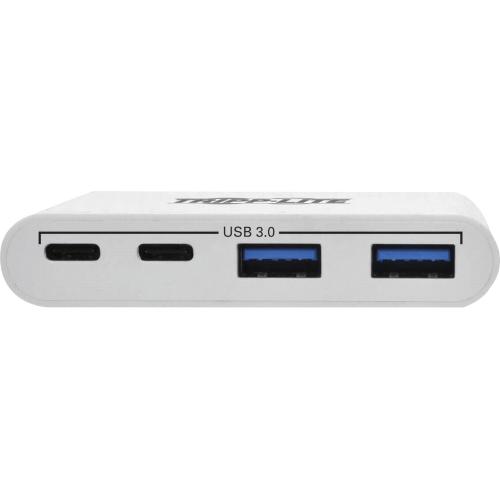 Tripp Lite By Eaton 4 Port USB 3.1 Gen 1 Portable Hub, USB C To (x2) USB A And (x2) USB C Alternate-Image1/500