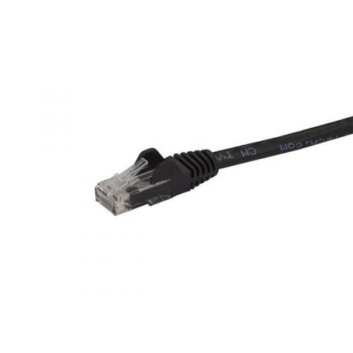 StarTech.com 125ft CAT6 Ethernet Cable   Black Snagless Gigabit   100W PoE UTP 650MHz Category 6 Patch Cord UL Certified Wiring/TIA Alternate-Image1/500