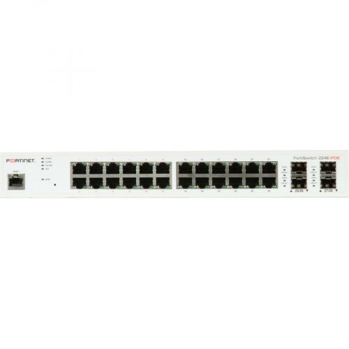 Fortinet FortiSwitch FS 224E PoE Ethernet Switch Alternate-Image1/500