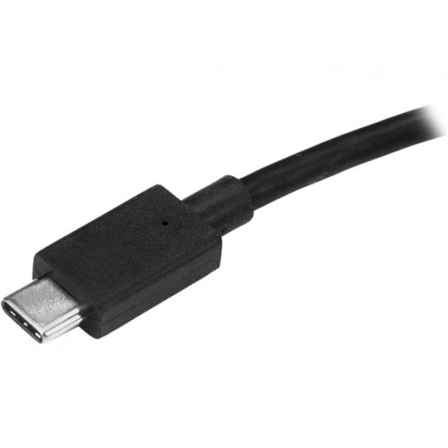 StarTech.com 3 Port USB C Multi Monitor Adapter, Type C To 3x DisplayPort 1.2 MST Hub, Triple 1080p DP Display Extender/Splitter, Windows Alternate-Image1/500