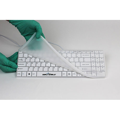 Seal Shield Cleanwipe Waterproof Keyboard   SSWKSV099 Alternate-Image1/500