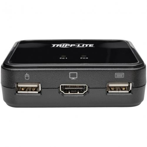 Tripp Lite By Eaton 2 Port USB/HD Cable KVM Switch With Audio/Video, Cables And USB Peripheral Sharing Alternate-Image1/500