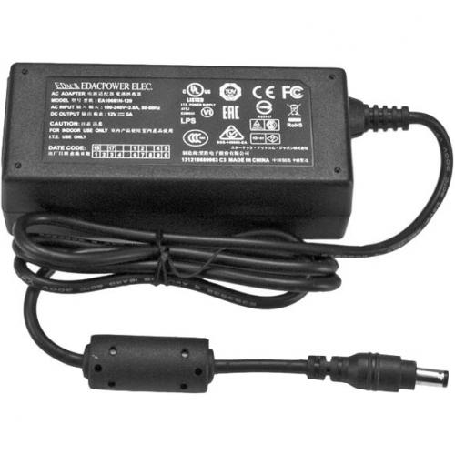 StarTech.com Replacement 12V DC Power Adapter   12 Volts 5 Amps Alternate-Image1/500