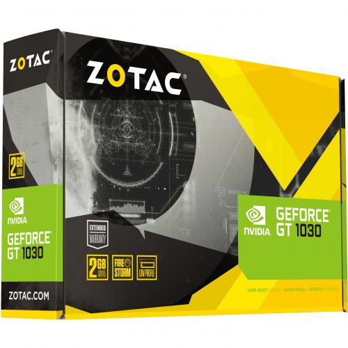 Zotac NVIDIA GeForce GT 1030 Graphic Card   2 GB GDDR5   Low Profile Alternate-Image1/500