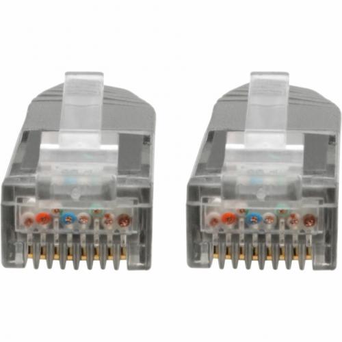 Eaton Tripp Lite Series Cat6 Gigabit Molded (UTP) Ethernet Cable (RJ45 M/M), PoE, Gray, 10 Ft. (3.05 M) Alternate-Image1/500