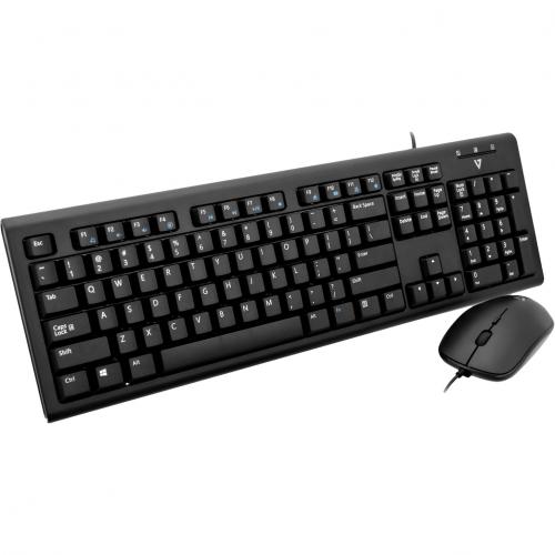 V7 Wired Keyboard And Mouse Combo Alternate-Image1/500