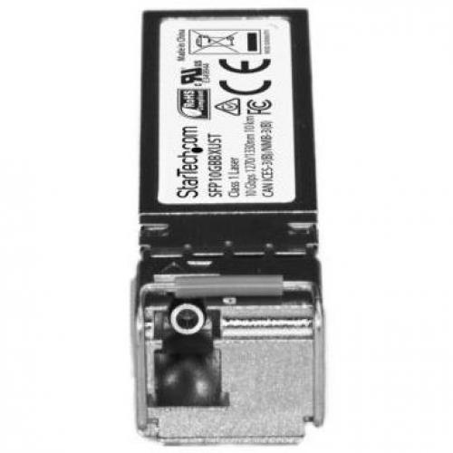 StarTech.com MSA Uncoded SFP+ Transceiver Module   10GBASE BX   10 GbE Gigabit Ethernet BiDi Fiber (SMF) Alternate-Image1/500