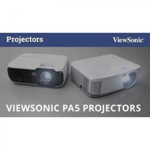 ViewSonic PA503W 3800 Lumens WXGA High Brightness Projector For Home And Office With HDMI Vertical Keystone Alternate-Image1/500