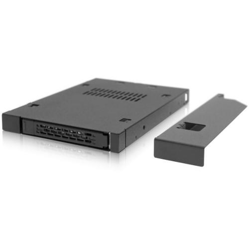 Icy Dock ToughArmor MB411SKO B Drive Bay Adapter For 5.25"   Serial ATA/600 Host Interface Internal   Black Alternate-Image1/500