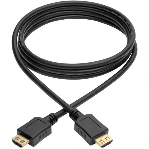 Eaton Tripp Lite Series High Speed HDMI Cable, Gripping Connectors, 4K (M/M), Black, 6 Ft. (1.83 M) Alternate-Image1/500