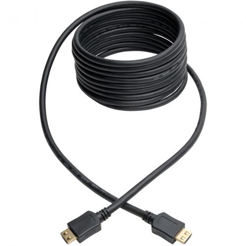 Eaton Tripp Lite Series High Speed HDMI Cable, Gripping Connectors, 4K (M/M), Black, 16 Ft. (4.88 M) Alternate-Image1/500